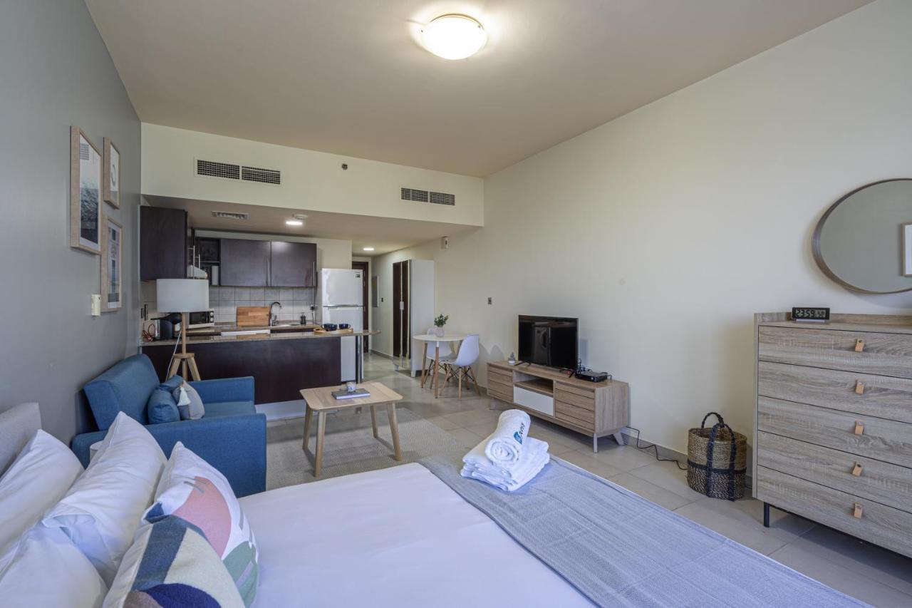 Higuests - Modern Studio With Incredible City Skyline View Dubaj Kültér fotó