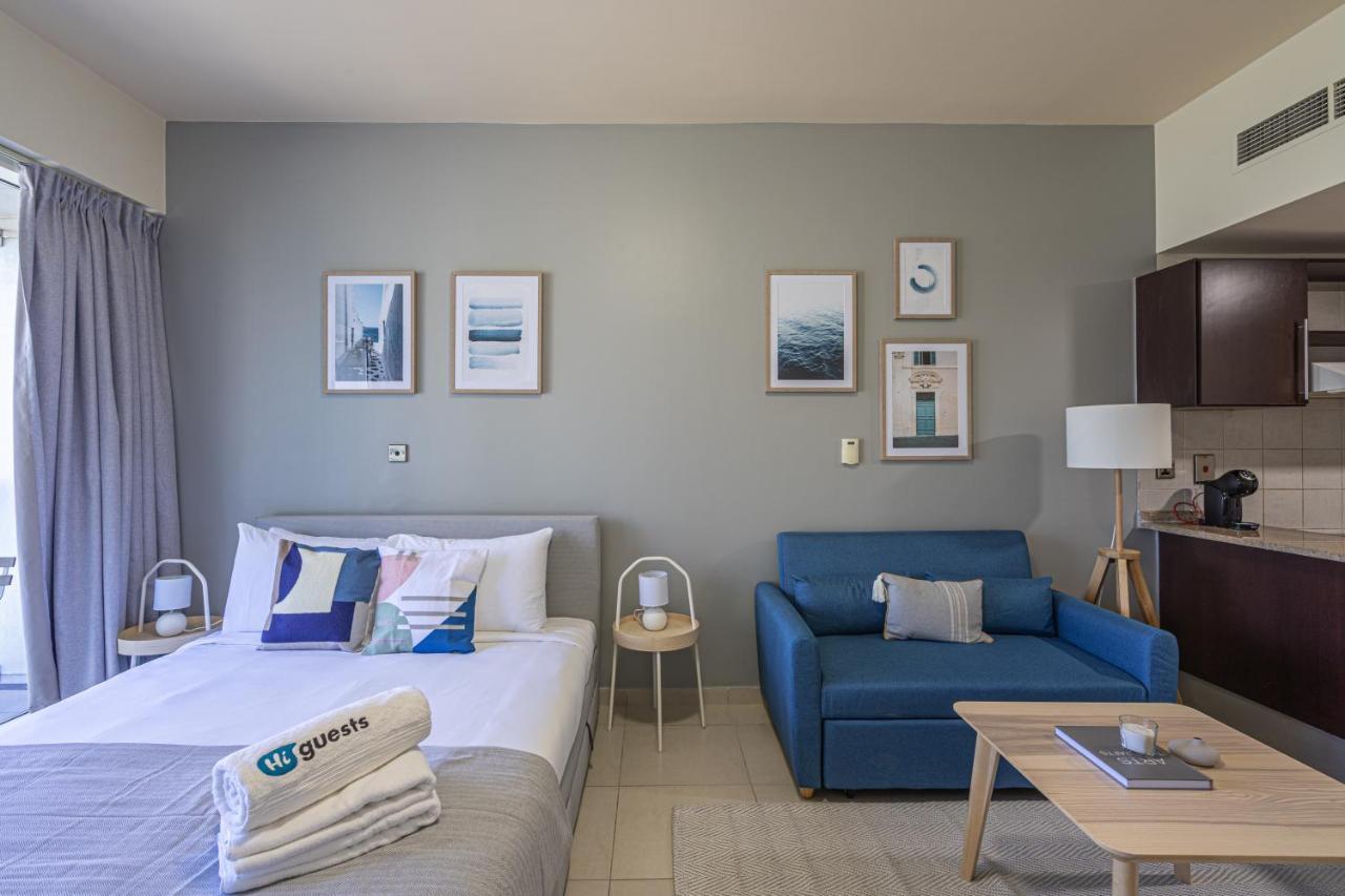 Higuests - Modern Studio With Incredible City Skyline View Dubaj Kültér fotó