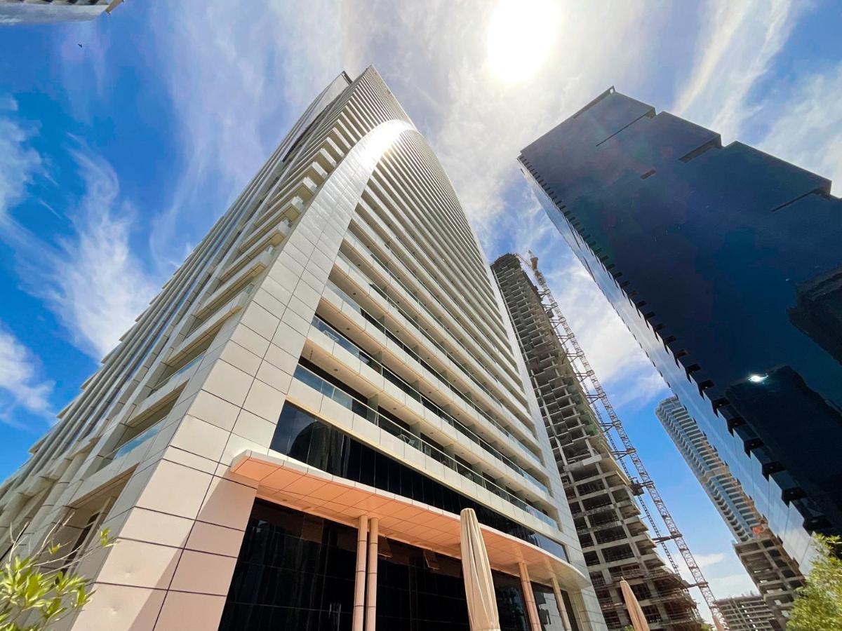 Higuests - Modern Studio With Incredible City Skyline View Dubaj Kültér fotó